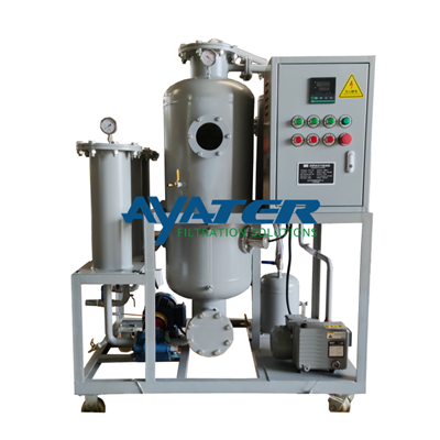 Double Etap Vacuum Transformer lwil oliv purifikateur