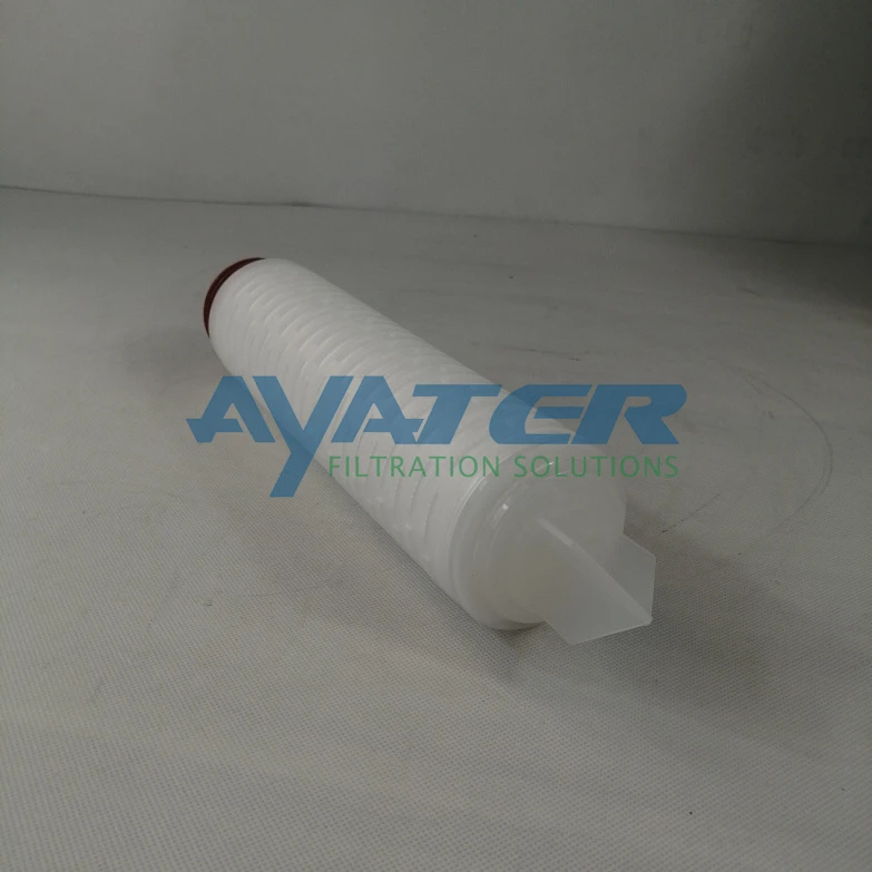 Pleated water filter element Pleated water filter element